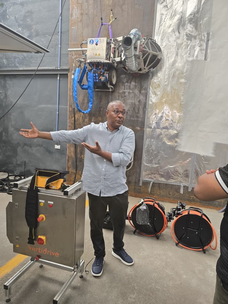 EasyKrest Visits Technical Partner and OEM for Robotics Engineering, Robotic Tank Coating, Blasting and Painting