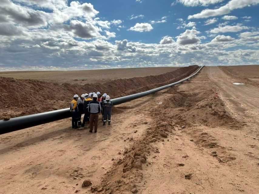 Pipeline construction and installation works